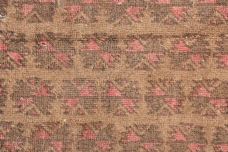 Detail image of 3' 1 x 4' 7 Hand Knotted Balouch Persian Wool Rug