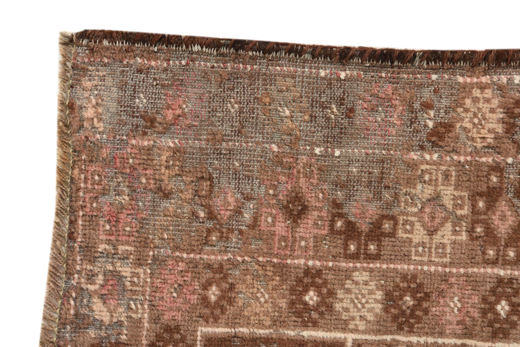 3' x 4' 5 Hand Knotted Balouch Persian Wool Rug