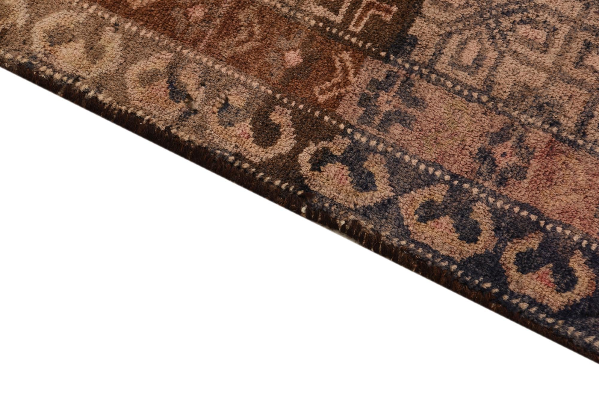 3' 9 x 6' 9 Hand Knotted Balouch Persian Wool Rug