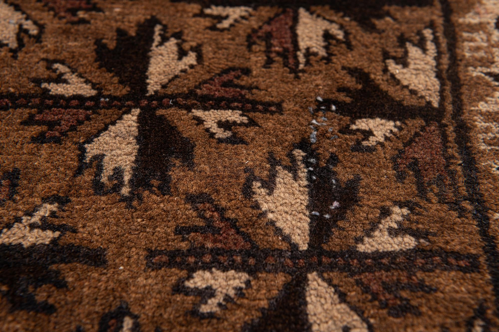2' 8 x 4' 4 Hand Knotted Balouch Persian Wool Rug