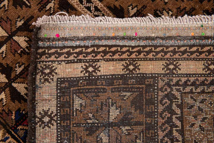 2' 8 x 4' 4 Hand Knotted Balouch Persian Wool Rug