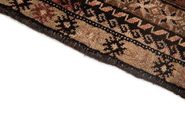 2' 8 x 4' 4 Hand Knotted Balouch Persian Wool Rug