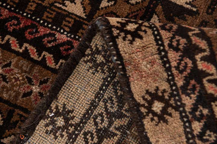 2' 8 x 4' 4 Hand Knotted Balouch Persian Wool Rug