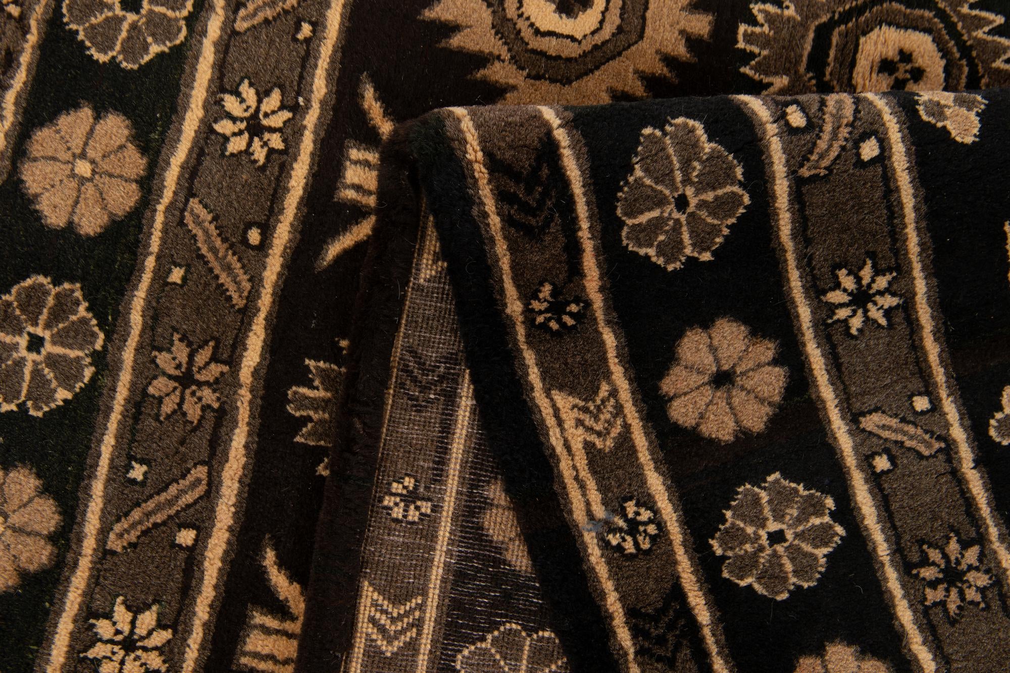 4' x 5' 9 Hand Knotted Balouch Wool Rug