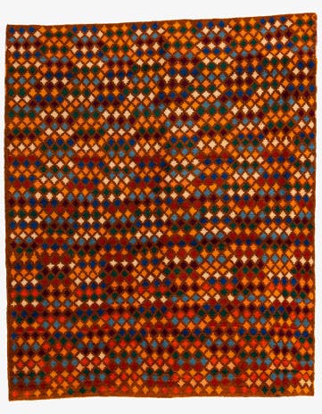 6' 5 x 7' 10 Hand Knotted Balouch Wool Rug