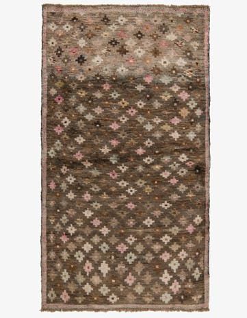 3' 8 x 6' 5 Hand Knotted Balouch Wool Rug