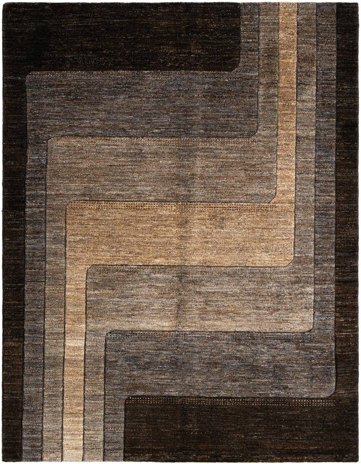 Detail image of 5' x 6' 6 Baxjasta Wool Rug