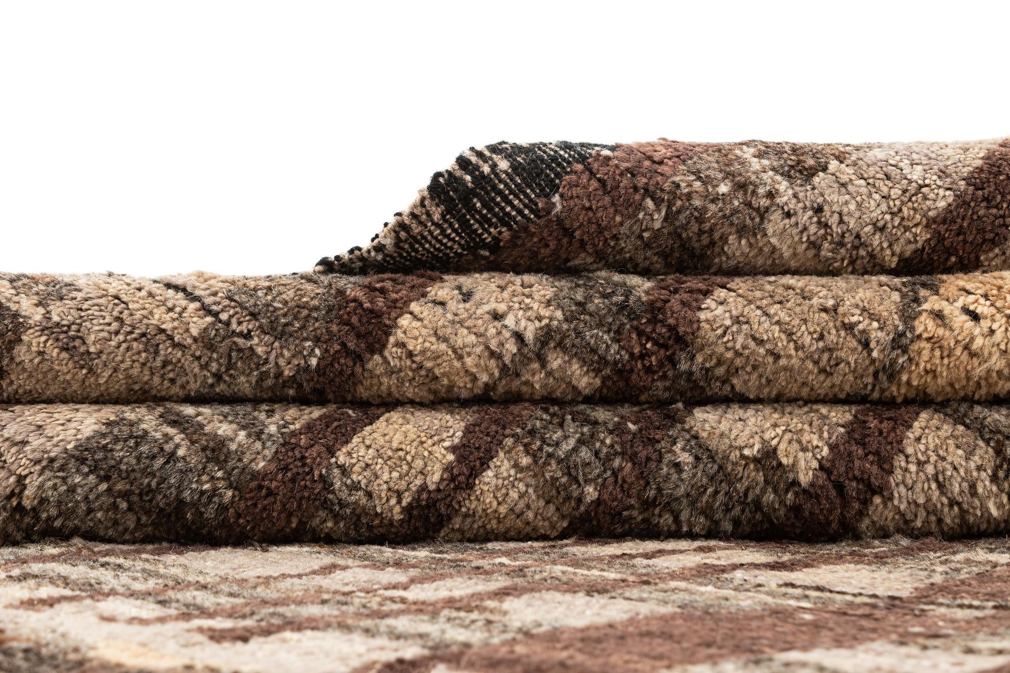 8' 4 x 10' 2 Hand Knotted Beni Marok Rug