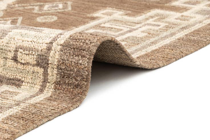 Detail image of 9' 1 x 12' 4 Hand Knotted Beni Marok Rug
