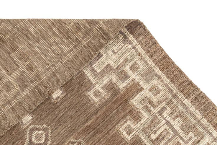 Detail image of 9' 1 x 12' 4 Hand Knotted Beni Marok Rug