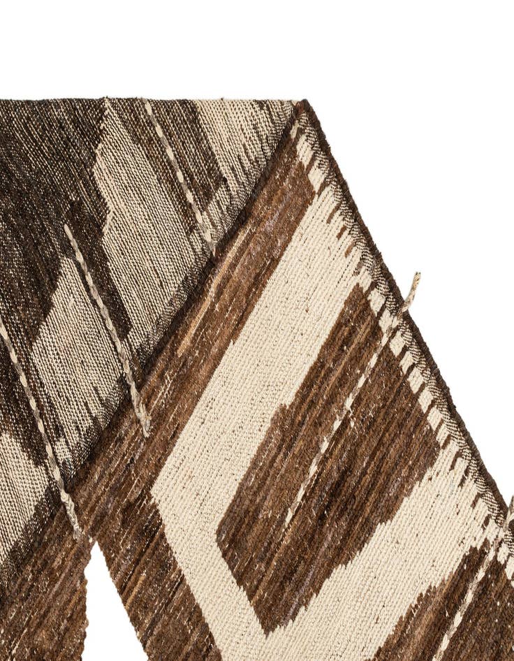 Detail image of 9' 3 x 11' 3  Hand Knotted Beni Marok Rug