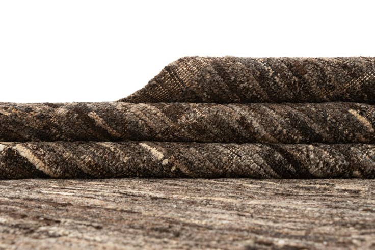 Detail image of 10' 5 x 14' 3 Hand Knotted Beni Marok Rug