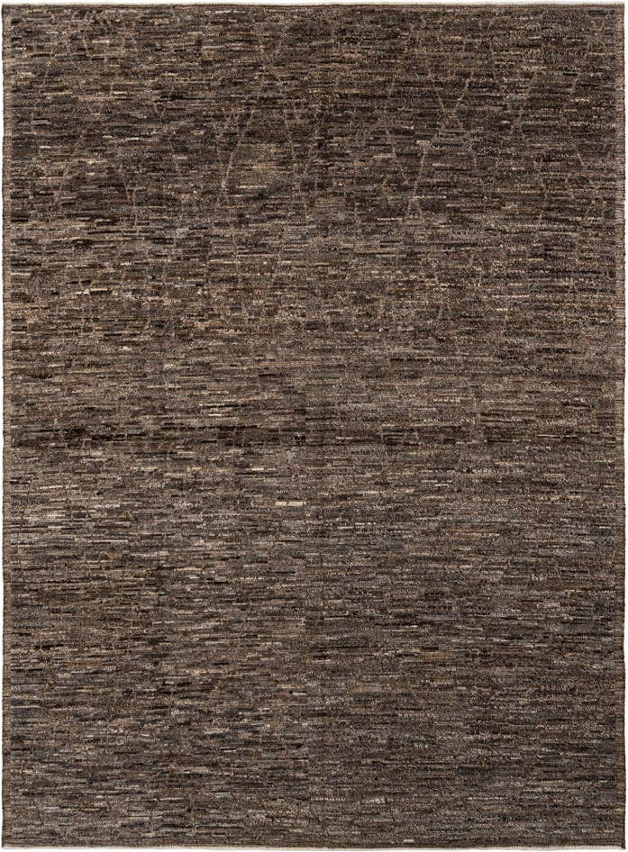 Detail image of 10' 5 x 14' 3 Hand Knotted Beni Marok Rug