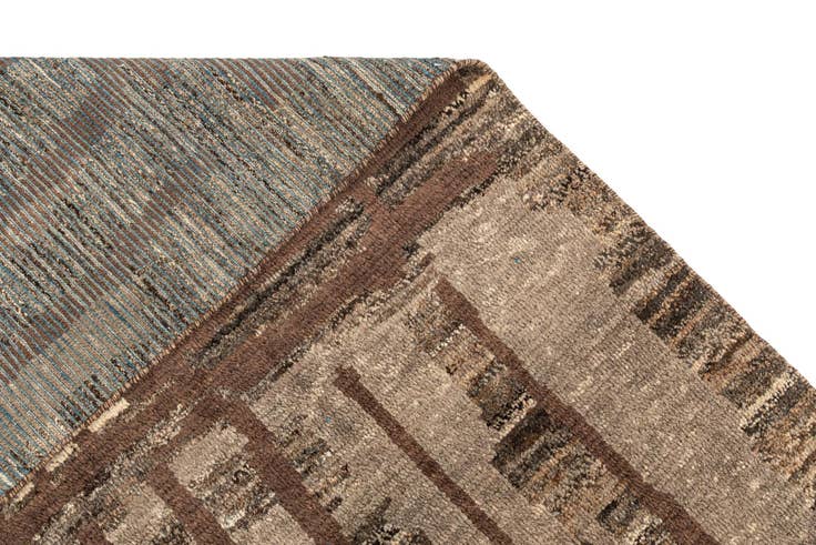 Detail image of 9' x 11' 11 Hand Knotted Beni Marok Rug