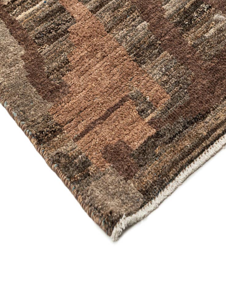 Detail image of 9' x 11' 11 Hand Knotted Beni Marok Rug