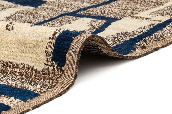8' 3 x 10' 1 Hand Knotted Beni Marok Rug