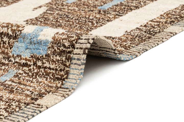 8' x 10' 4 Hand Knotted Beni Marok Rug