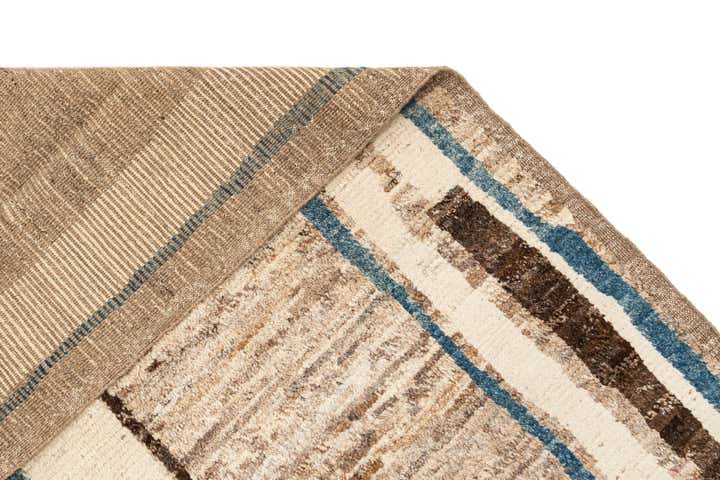 9' 1 x 12' 2 Hand Knotted Beni Marok Rug