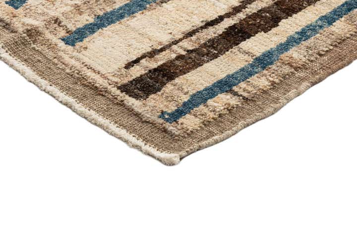 9' 1 x 12' 2 Hand Knotted Beni Marok Rug