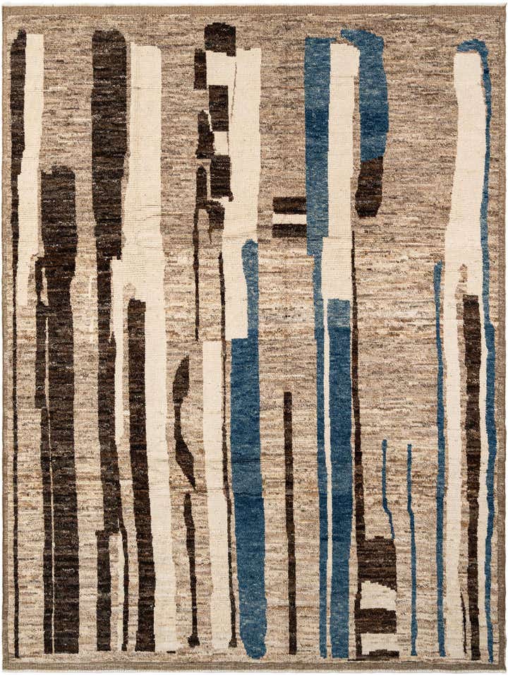 9' 1 x 12' 2 Hand Knotted Beni Marok Rug