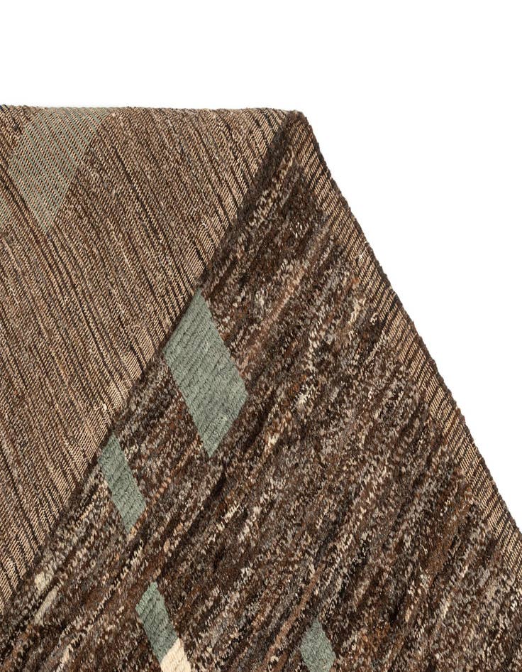 Detail image of 10' x 14' 4  Hand Knotted Beni Marok Rug