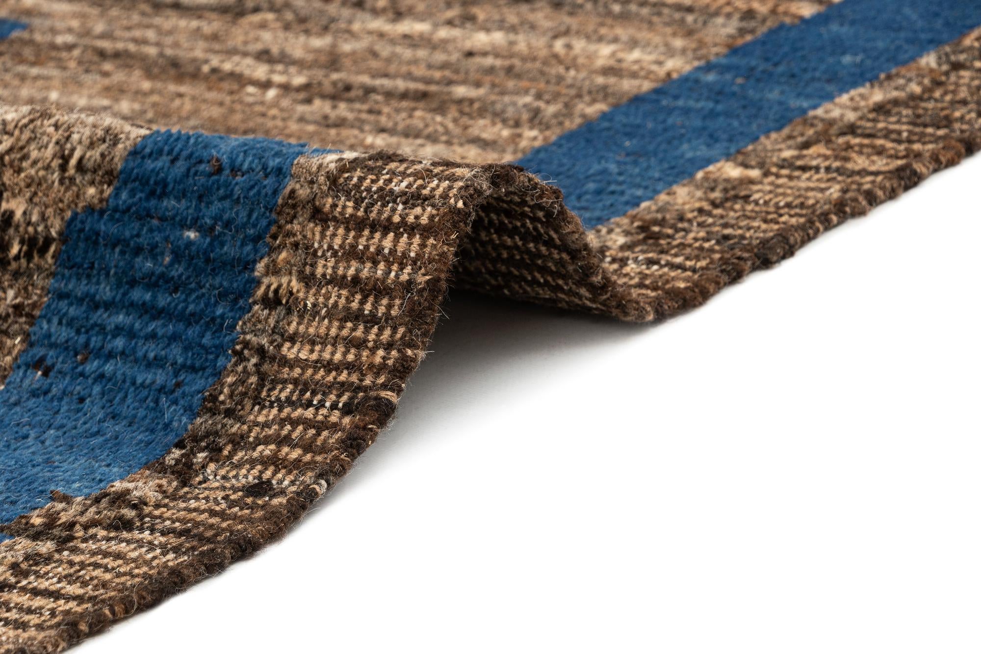 9' 3 x 12' 8 Hand Knotted Beni Marok Rug