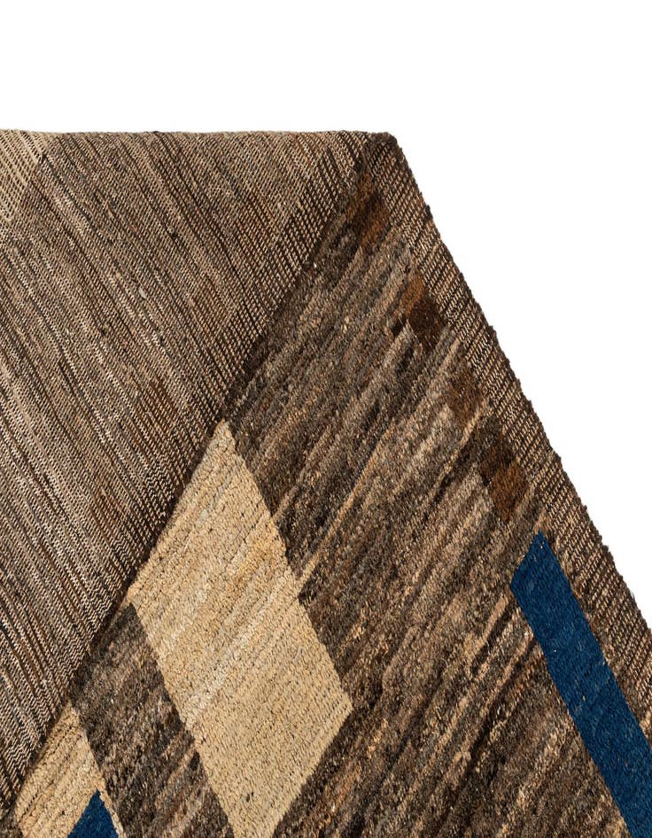 Detail image of 9' 3 x 12' 8  Hand Knotted Beni Marok Rug