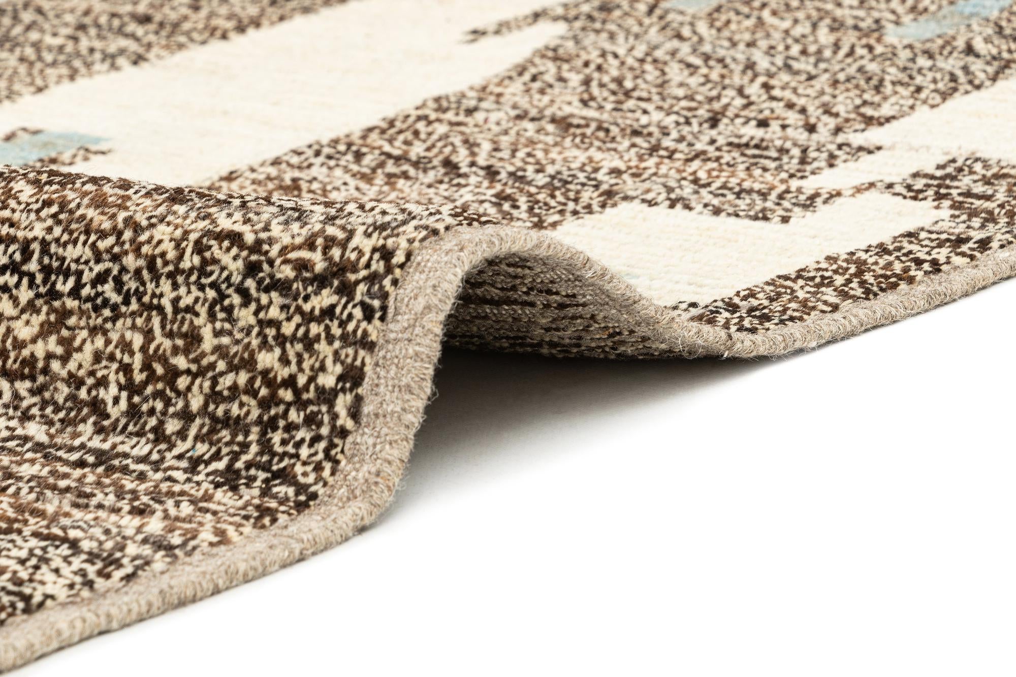 7' 11 x 10' 4 Hand Knotted Beni Marok Rug