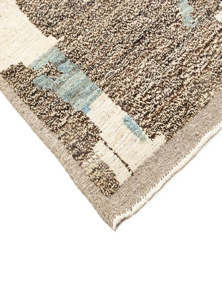 Detail image of 7' 11 x 10' 4  Hand Knotted Beni Marok Rug