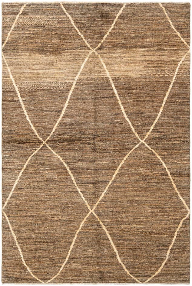 Detail image of 5' 7 x 8' 1 Beni Marok Rug