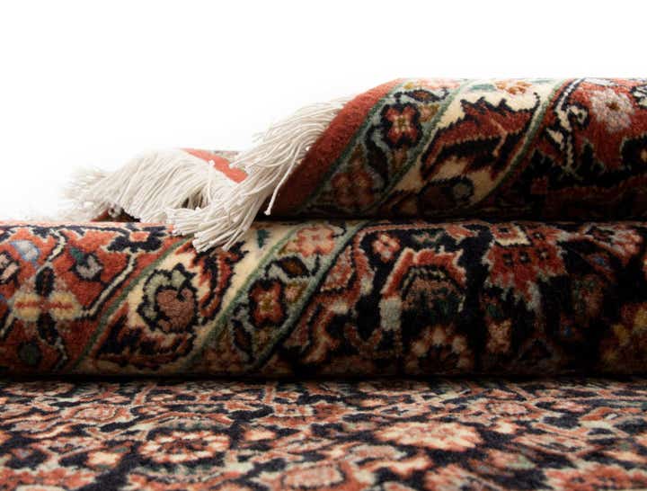 6' 9 x 9' 10 Hand Knotted Bidjar Persian Wool Rug