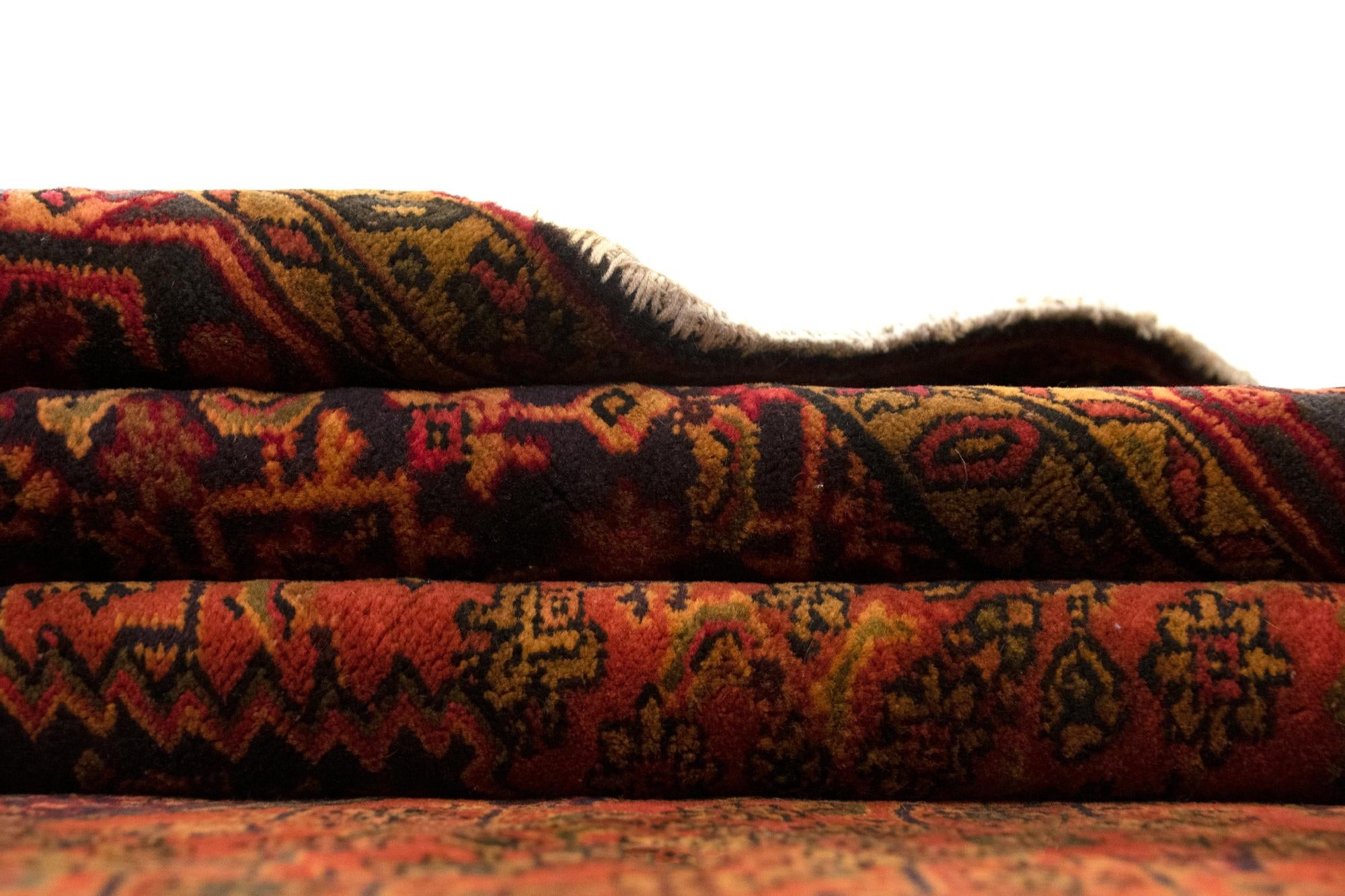 6' 8 x 9' 8 Hand Knotted Bidjar Persian Wool Rug