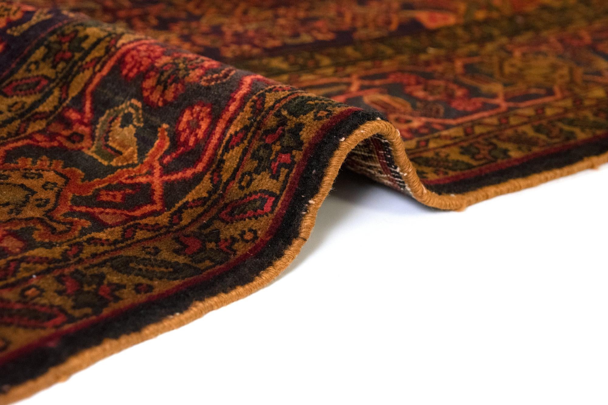 6' 8 x 9' 8 Hand Knotted Bidjar Persian Wool Rug