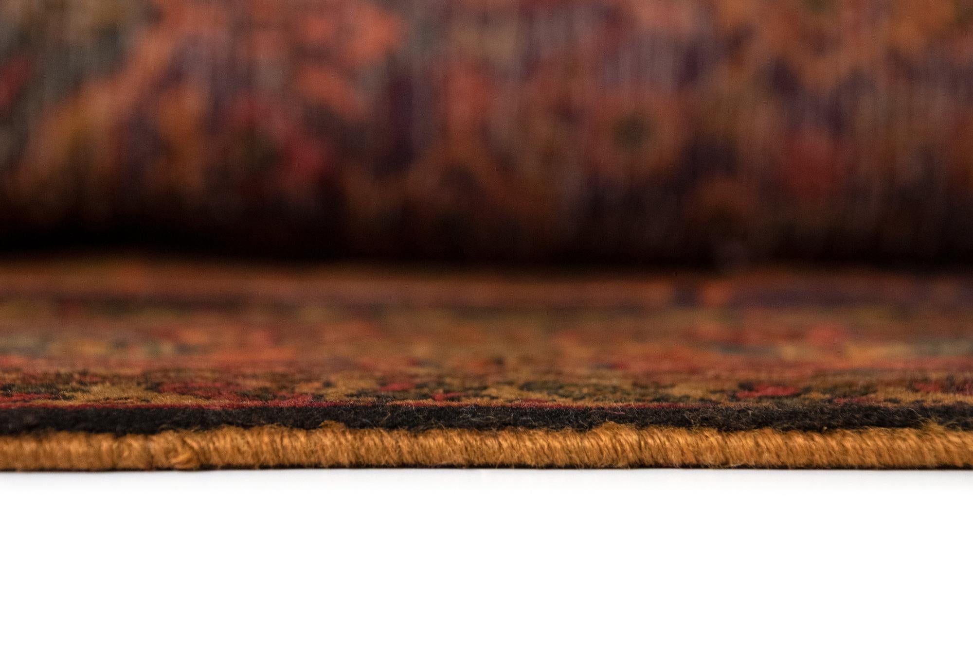 6' 8 x 9' 8 Hand Knotted Bidjar Persian Wool Rug