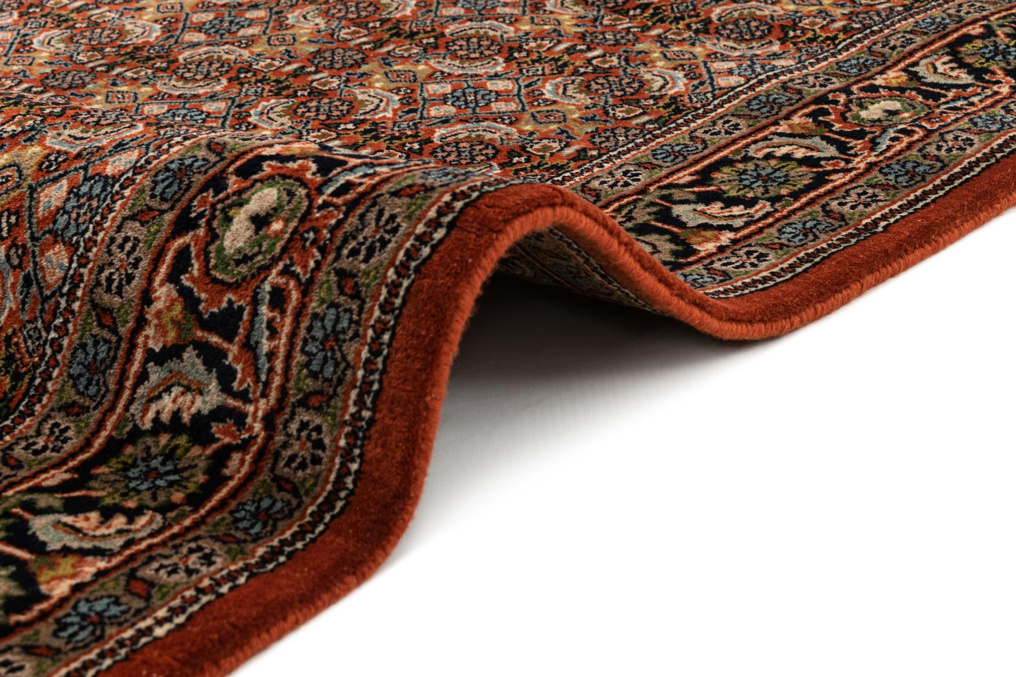 4' x 6' 6 Hand Knotted Bidjar Oriental Wool Rug