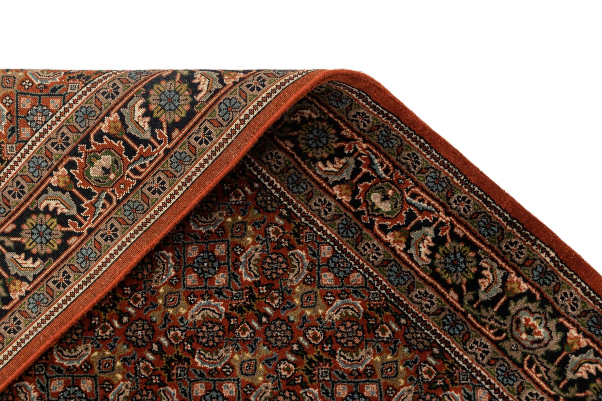 4' x 6' 6 Hand Knotted Bidjar Oriental Wool Rug