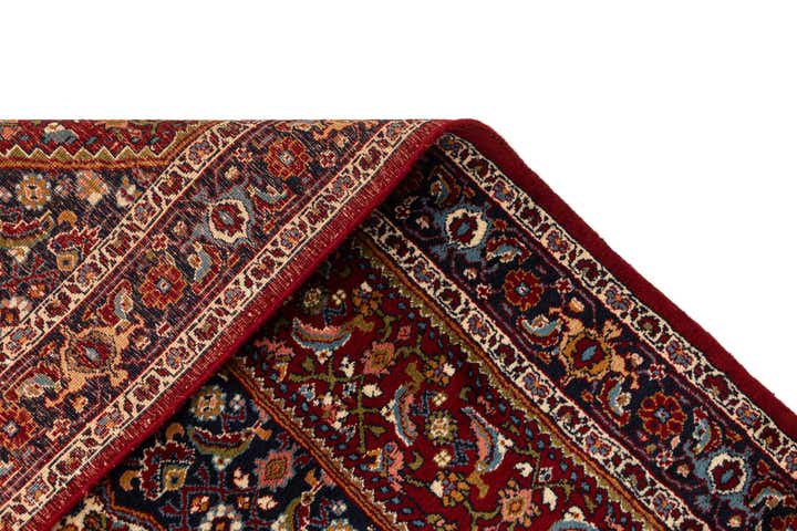 4' 2 x 6' 5 Hand Knotted Birjand Oriental Wool Rug