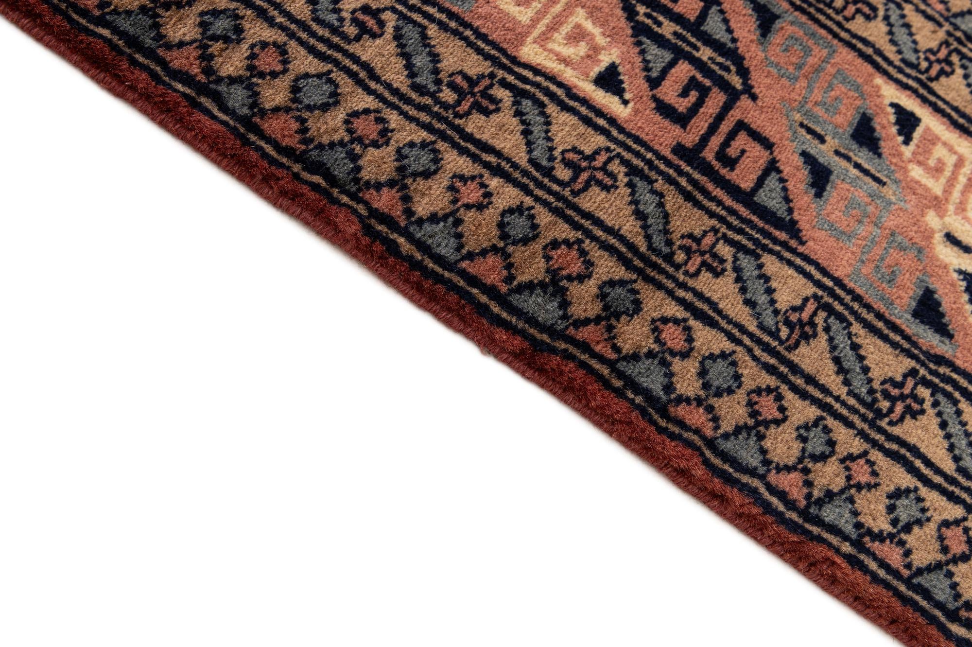 4' 3 x 6' Hand Knotted Bokhara Oriental Wool Rug