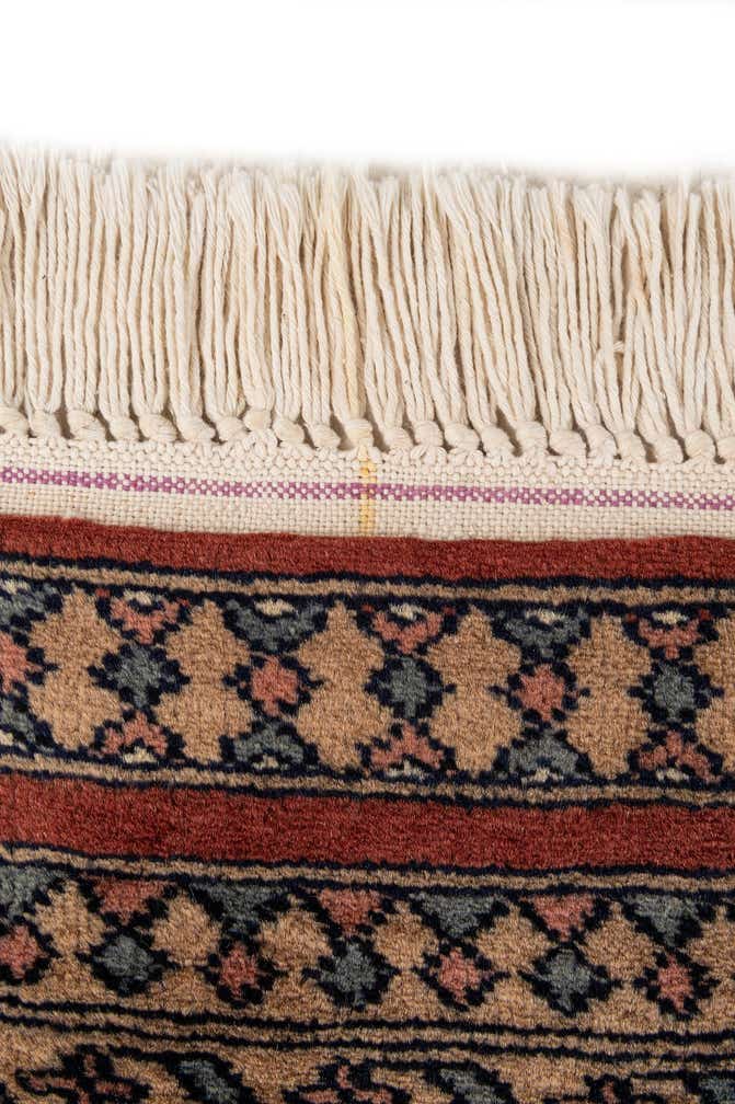 4' 3 x 6' Hand Knotted Bokhara Oriental Wool Rug