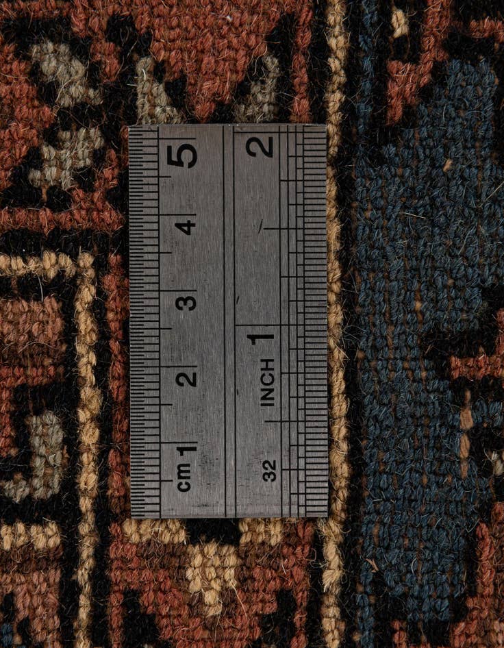 Detail image of 4' 2 x 6' 1 Hand Knotted Bokhara Oriental Wool Rug