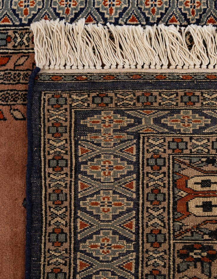 Detail image of 2' 8 x 4' 1  Hand Knotted Bokhara Oriental Wool Rug