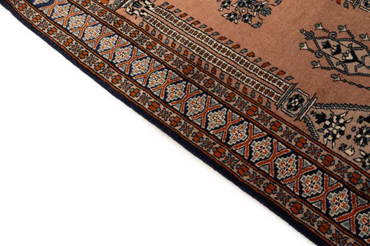 2' 7 x 4' 6 Hand Knotted Bokhara Oriental Wool Rug