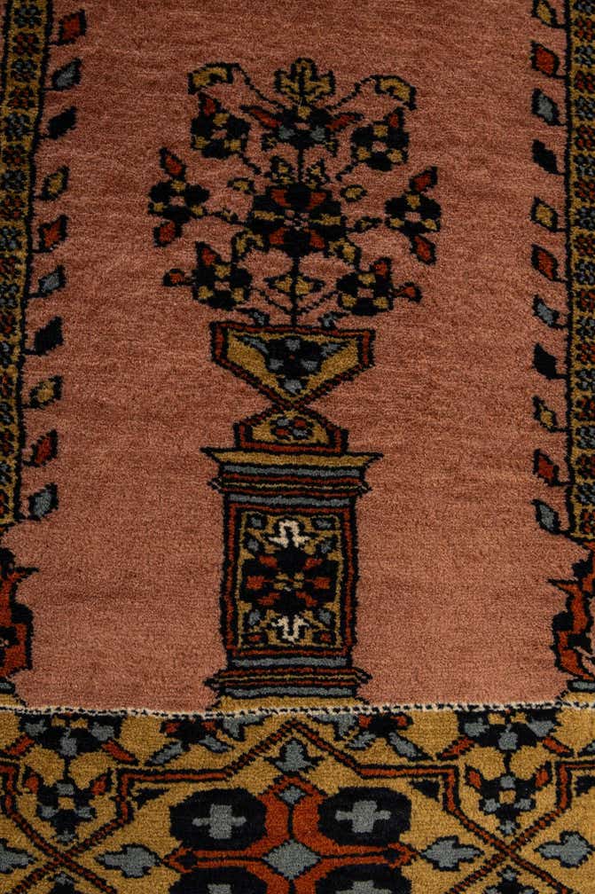 2' 8 x 4' 5 Hand Knotted Bokhara Oriental Wool Rug