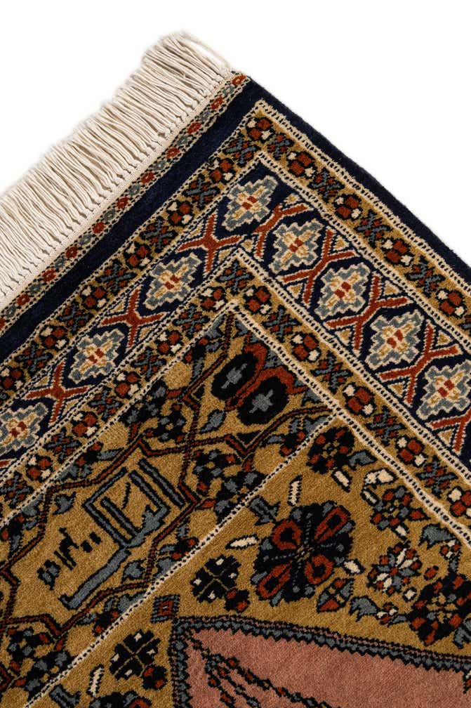 2' 8 x 4' 5 Hand Knotted Bokhara Oriental Wool Rug
