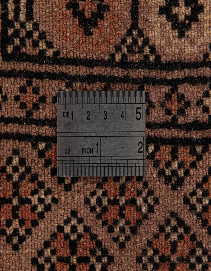 Detail image of 5' 4 x 7' 8  Hand Knotted Bokhara Oriental Wool Rug