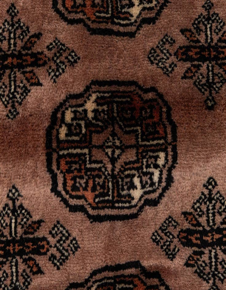 Detail image of 5' 4 x 7' 8  Hand Knotted Bokhara Oriental Wool Rug