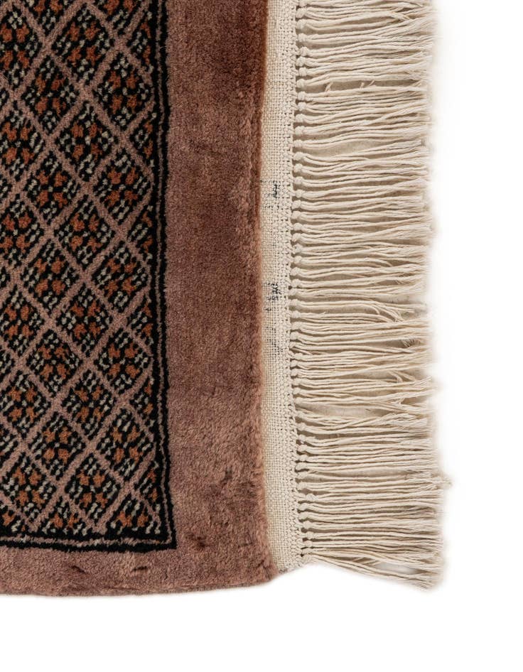 Detail image of 5' 4 x 7' 8  Hand Knotted Bokhara Oriental Wool Rug