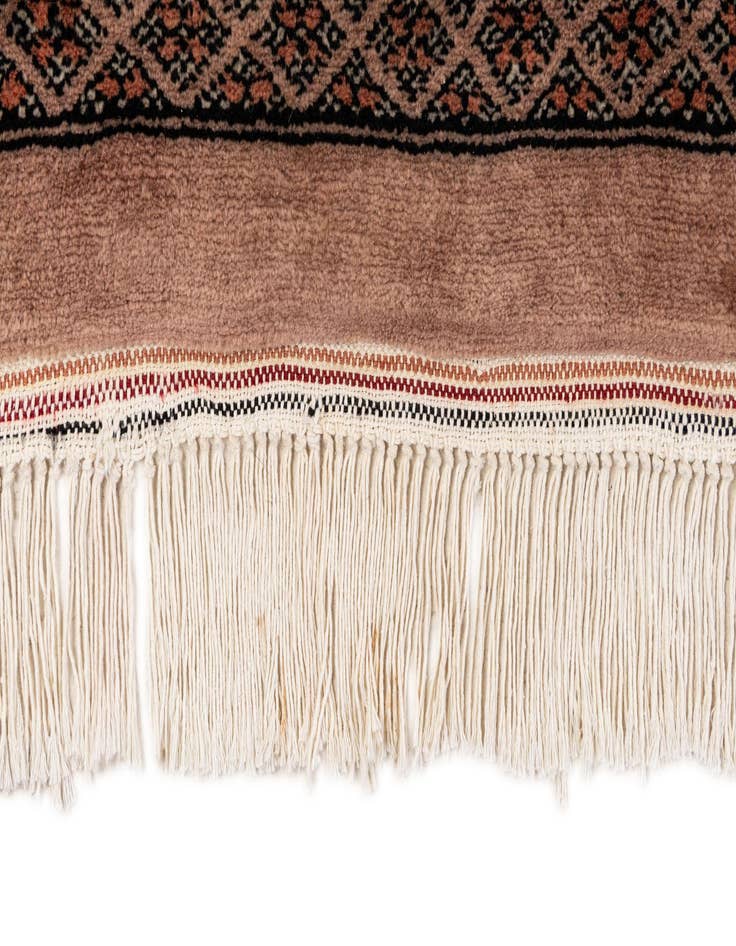 Detail image of 5' 4 x 7' 8  Hand Knotted Bokhara Oriental Wool Rug