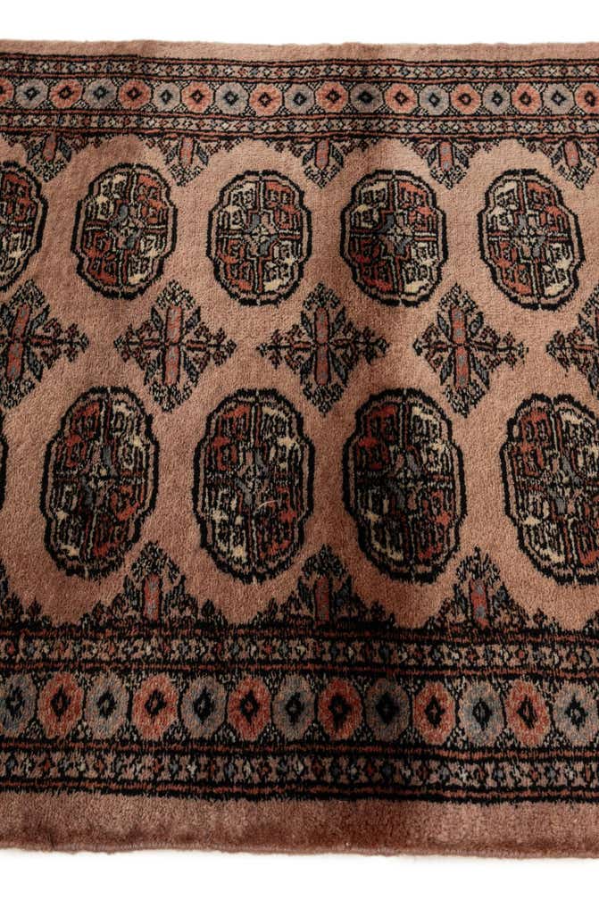 3' 2 x 5' 1 Hand Knotted Bokhara Oriental Wool Rug