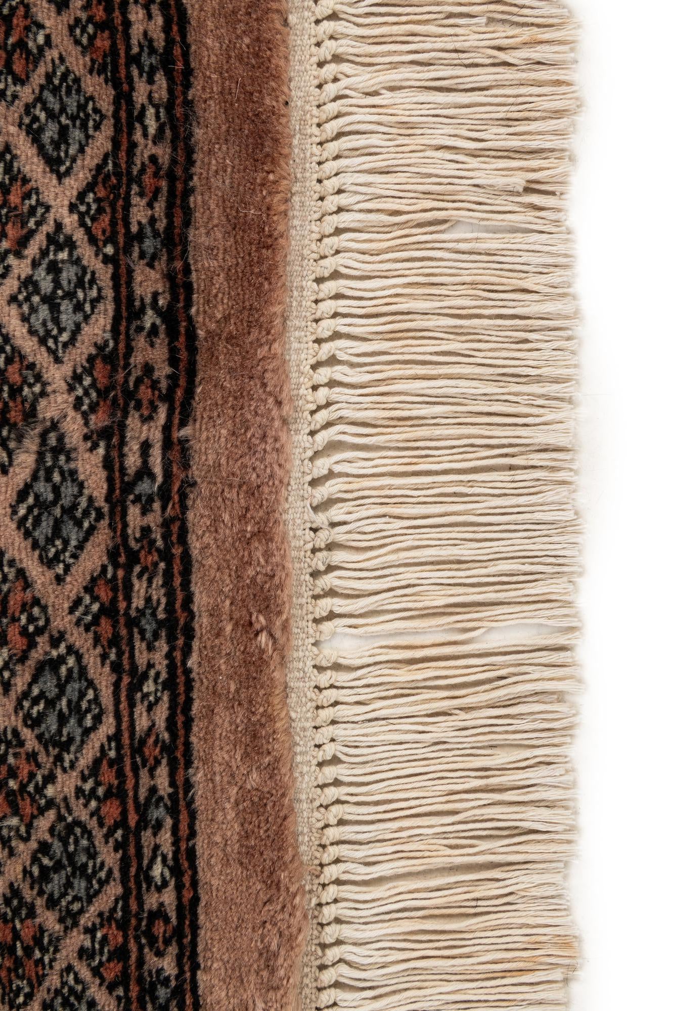 3' 2 x 5' 1 Hand Knotted Bokhara Oriental Wool Rug